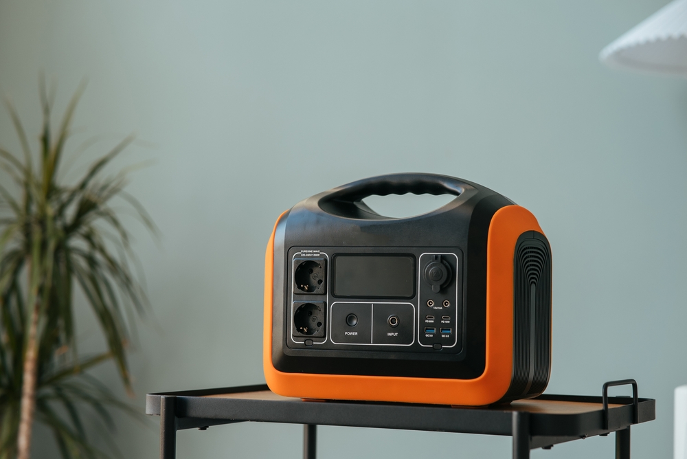 Portable,Power,Station,At,Home,Interior